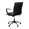 Flash Furniture Black LeatherSoft Office Chair with Black Arms GO-21111B-BK-BK-GG - alternate 4